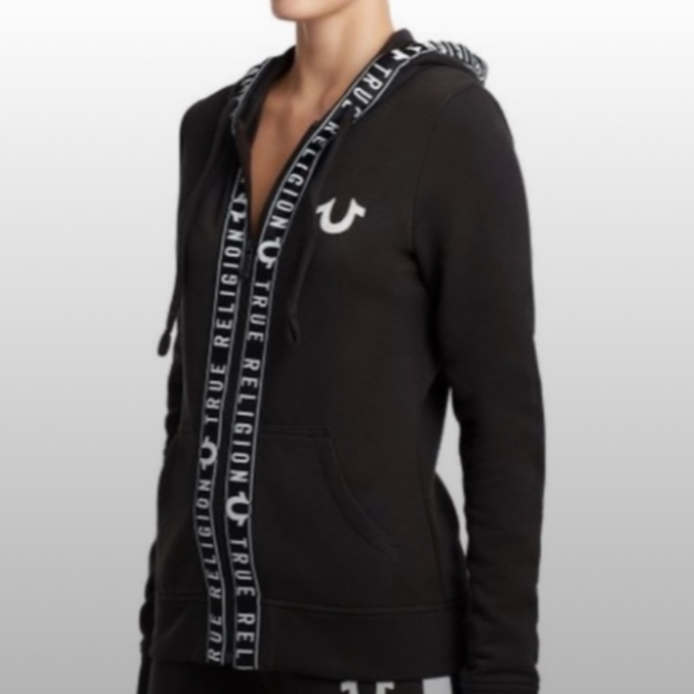 True Religion Zip Up Hoodie